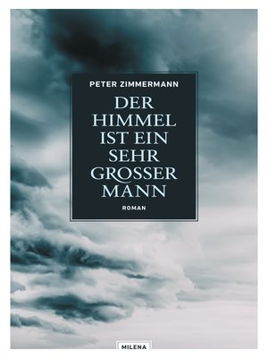 cover image of Der Himmel ist ein sehr großer Mann